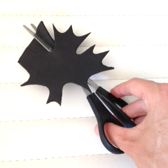 canada day foam stamp cutting