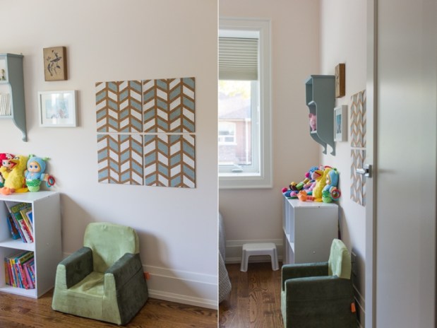 DIY Pinboard Painted Herringbone_0010