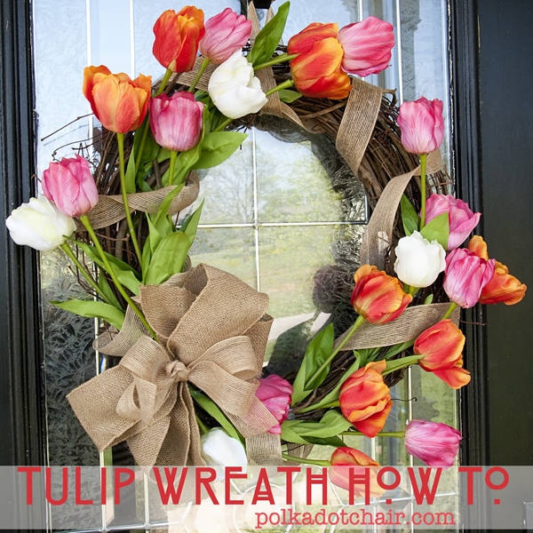 DIY Spring Wreath | www.themotherboards.ca