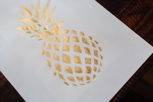 DIY Pineapple Art | The Motherboards-7