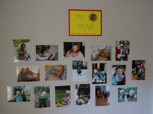 My First Year Wall