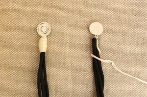 braided cord necklace step 11b