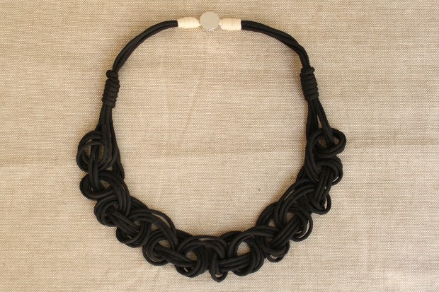 braided cord necklace