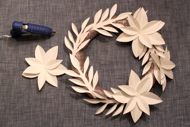 holiday wreath_step6