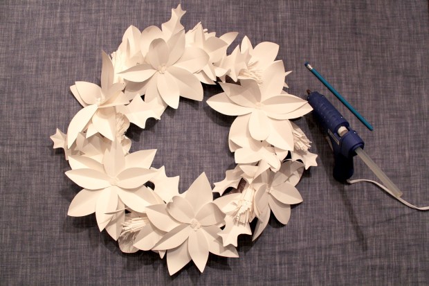 holiday wreath_step7