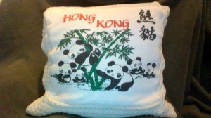 Finished pillow front