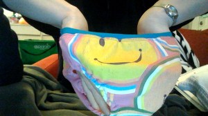 The completed undies....