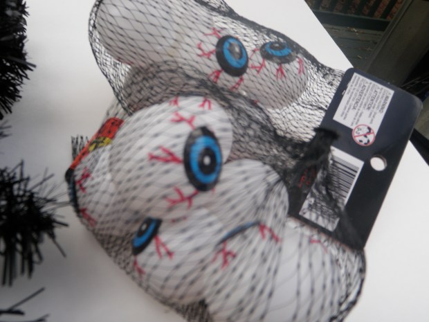 fabulous eyeballs from the dollar store